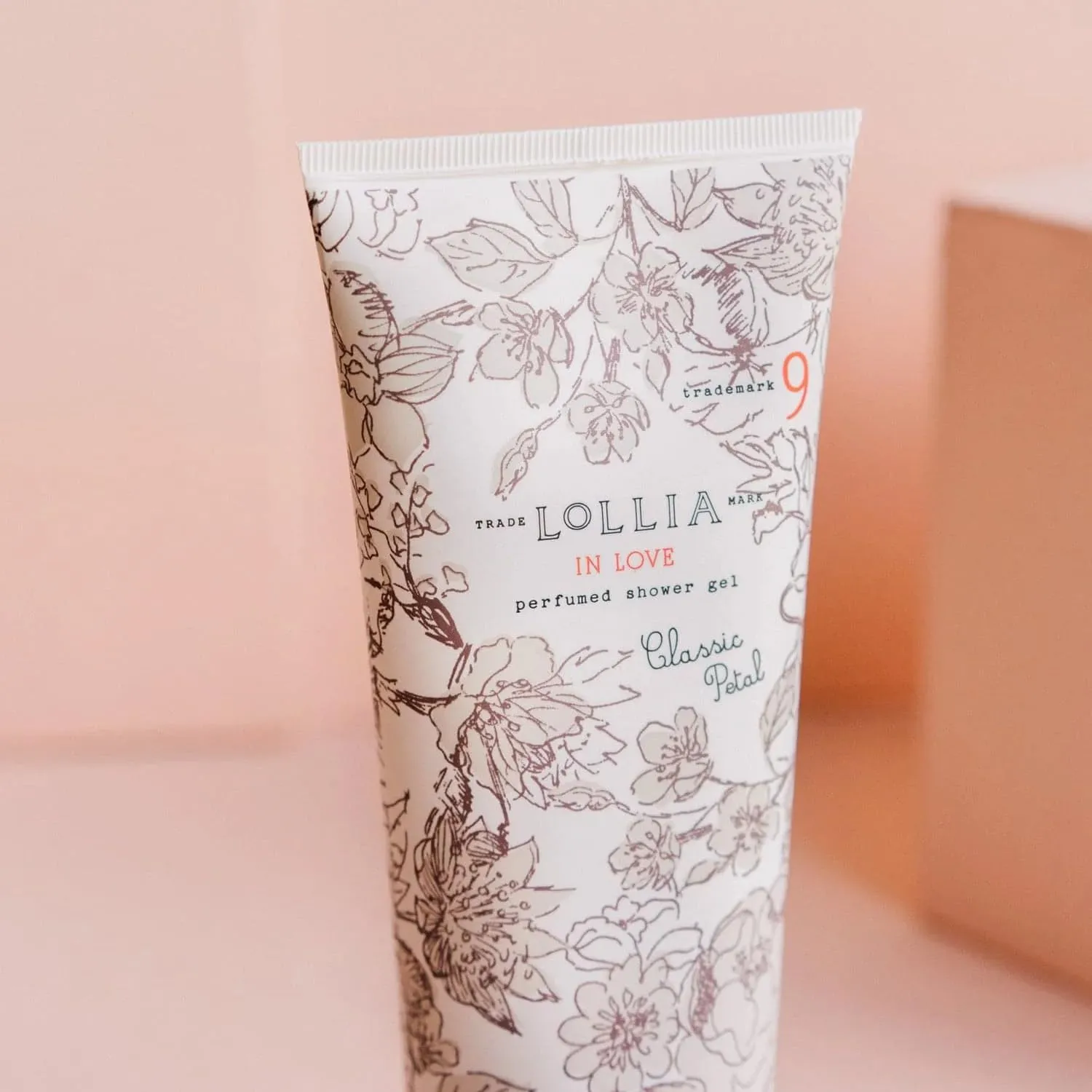 LOLLIA Shower Gel, 8 fl. oz. – In Love - Scented Shower Gel Body Wash, Shea Butter Body Wash, Bath Wash for Women, Beautiful Shower Gel, Moisturizing Body Wash