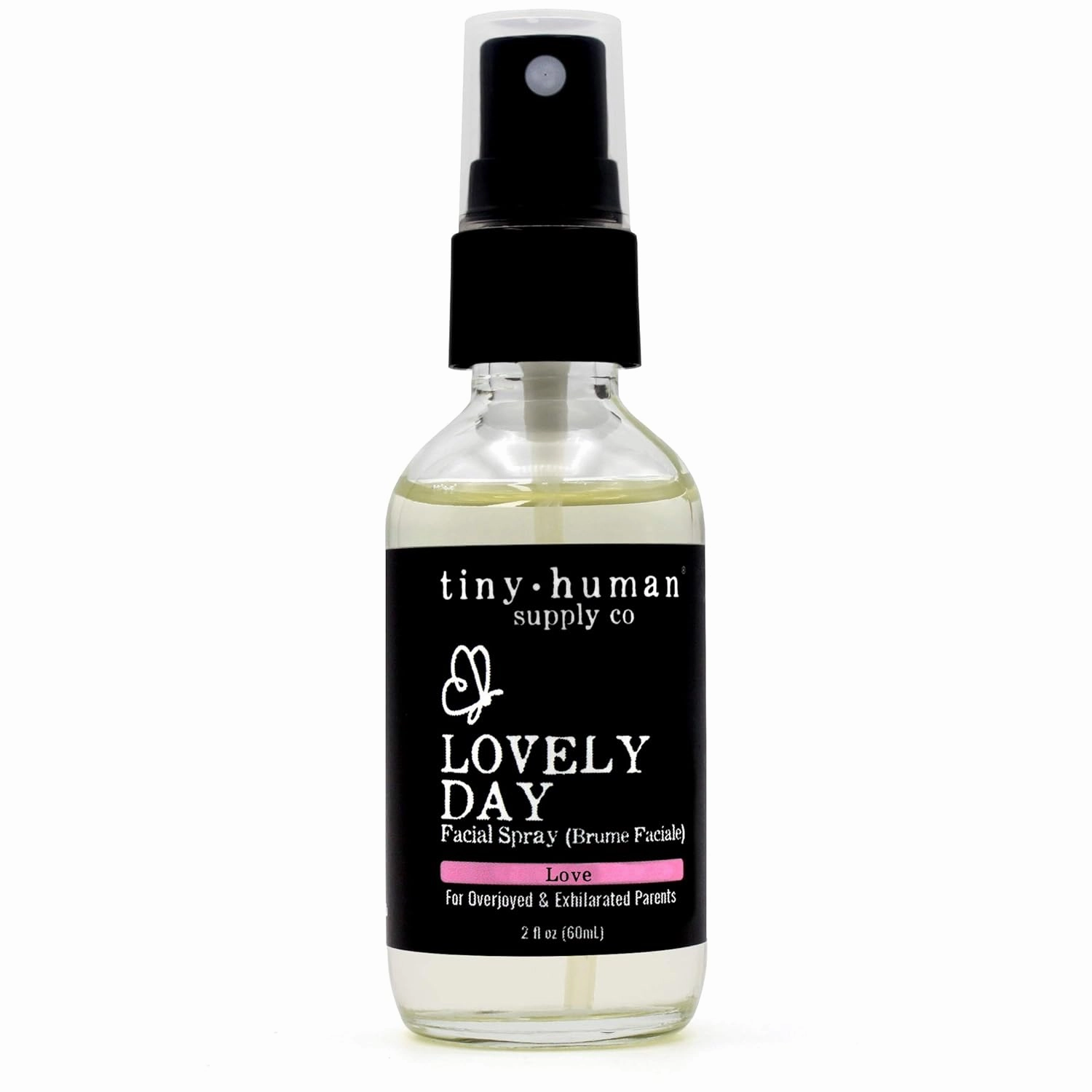 Lovely Day Facial Spray (Love) Refreshing Rose Water Spray for Overwhelmed & Exhausted Parents