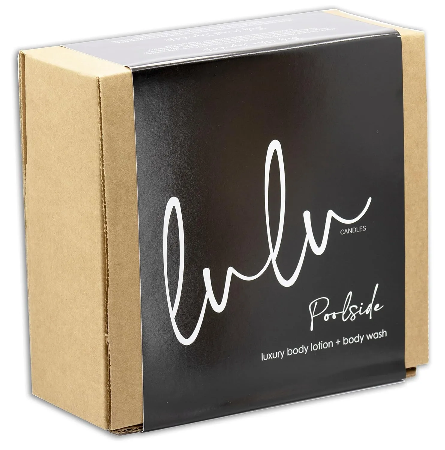 Lulu Candles, Sexy Gal - Sandalwood Rose, Revitalizing Body Wash & Nourishing Body Lotion, 2-Piece Set, Full Size - 16 Fl Oz.