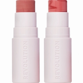 Makeup Revolution Skin Silk Marble Blush Stick 4.5g