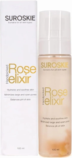 ME Rose Water Face Mist 100ml | Pure Rose Water | Face Toner for Glowing, Refresh & Hydrating Skin | Minimize Large & Open Pores | Balance of Skin | Gulab Jal for Women & Men