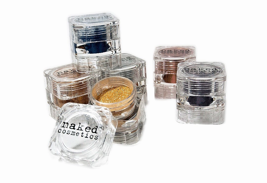 Mica Powder Pigment for Makeup - Lip Gloss Pigment Powder for Lipstick - Pigment Powder for Nails - Loose Mica Pigment Powder for Skin, Face & Body - Naked Cosmetics Heavy Metal Collection of 6
