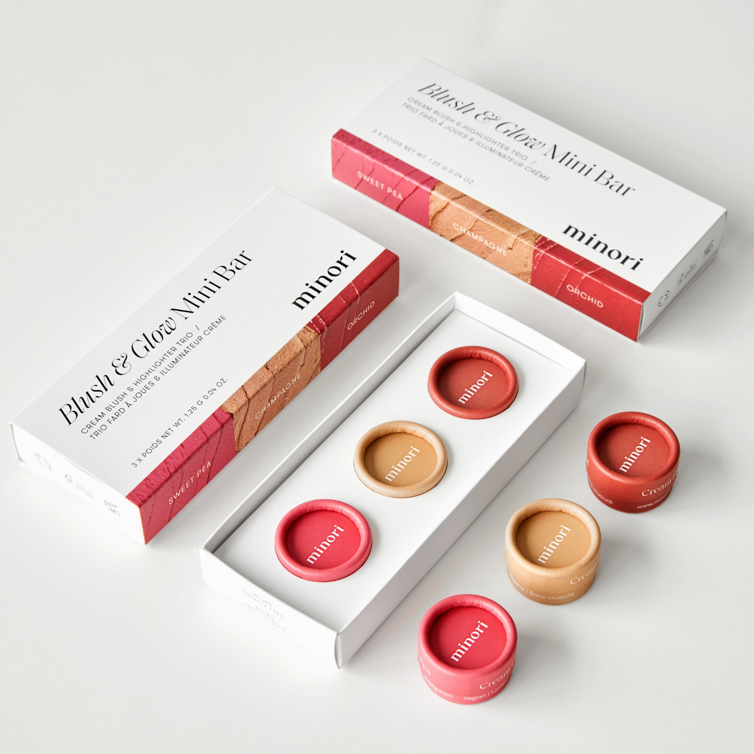 Minori - Blush & Glow Mini Bar - Zero Waste Gift Set