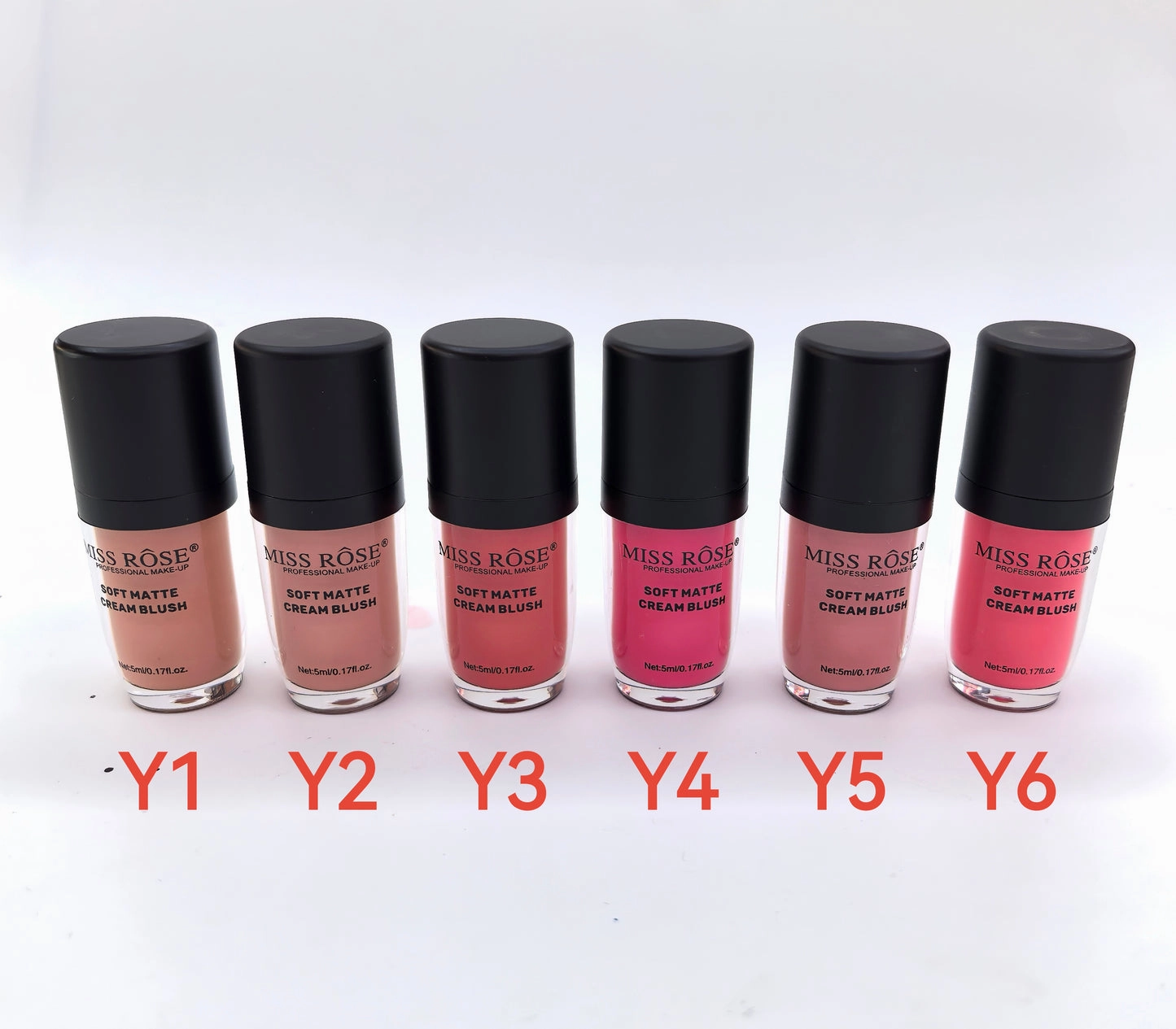 Miss Rose Cream Blush 5ml | Miss Rose Soft Matte Cream Blush | 24H Long Lasting