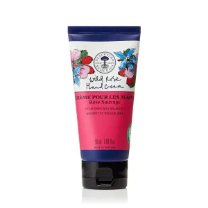 Neal's Yard Wild Rose Hand Cream, Nourishing Hand Lotion, Softens & Balances Dry Skin, Vegan Approved & Cruelty-Free, 50mL