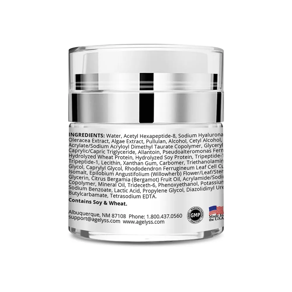 Neck Firming Cream - With Pepha-Tight and Gatuline Expression - Paraben-Free, Cruelty-Free, Vegan - 1 FL OZ