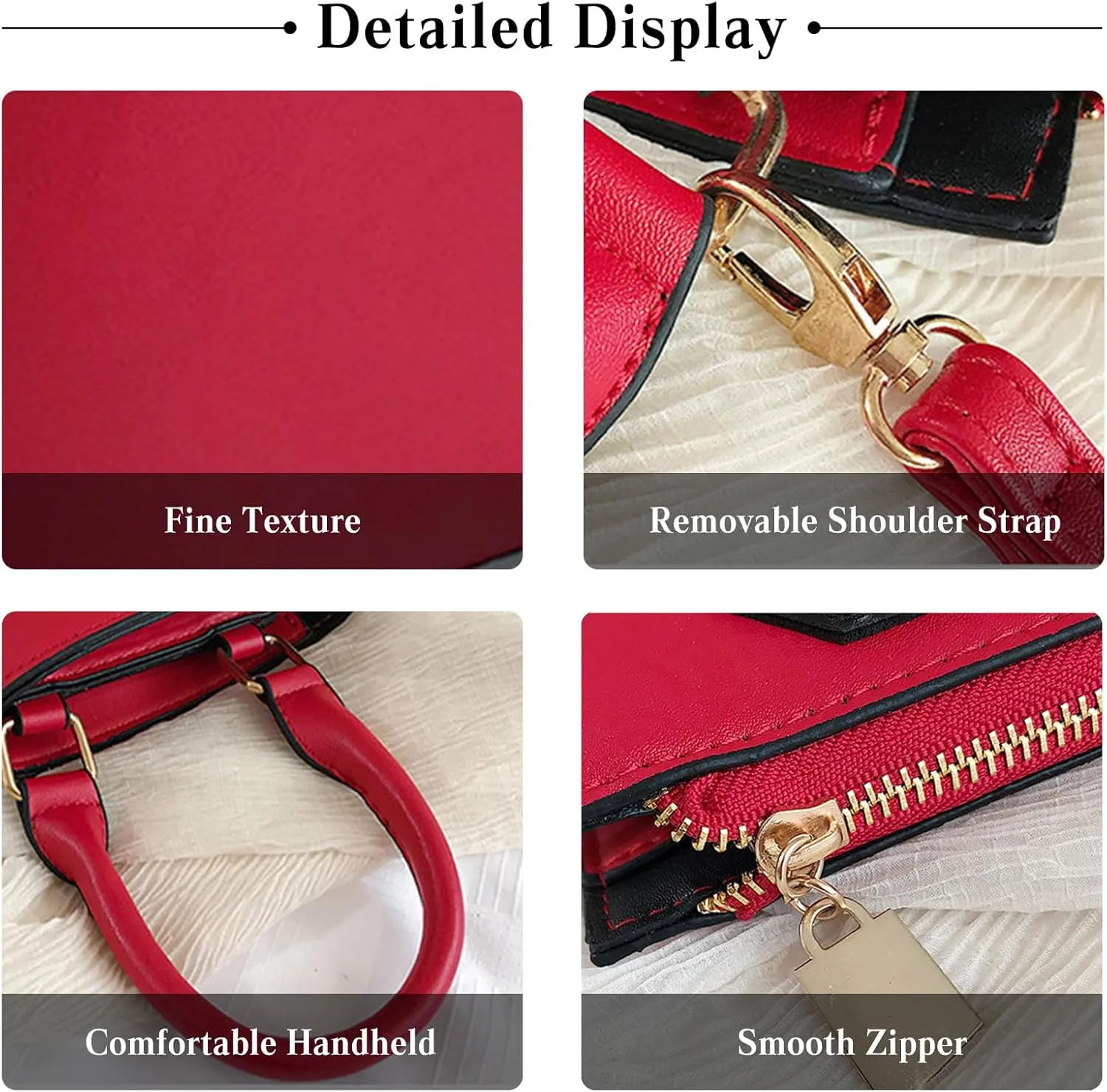 Novelty 3D Lady Face Crossbody Bag Elegant Shoulder Bag PU Leather Handbag for Women Top-handle Bag Small Satchel Bag