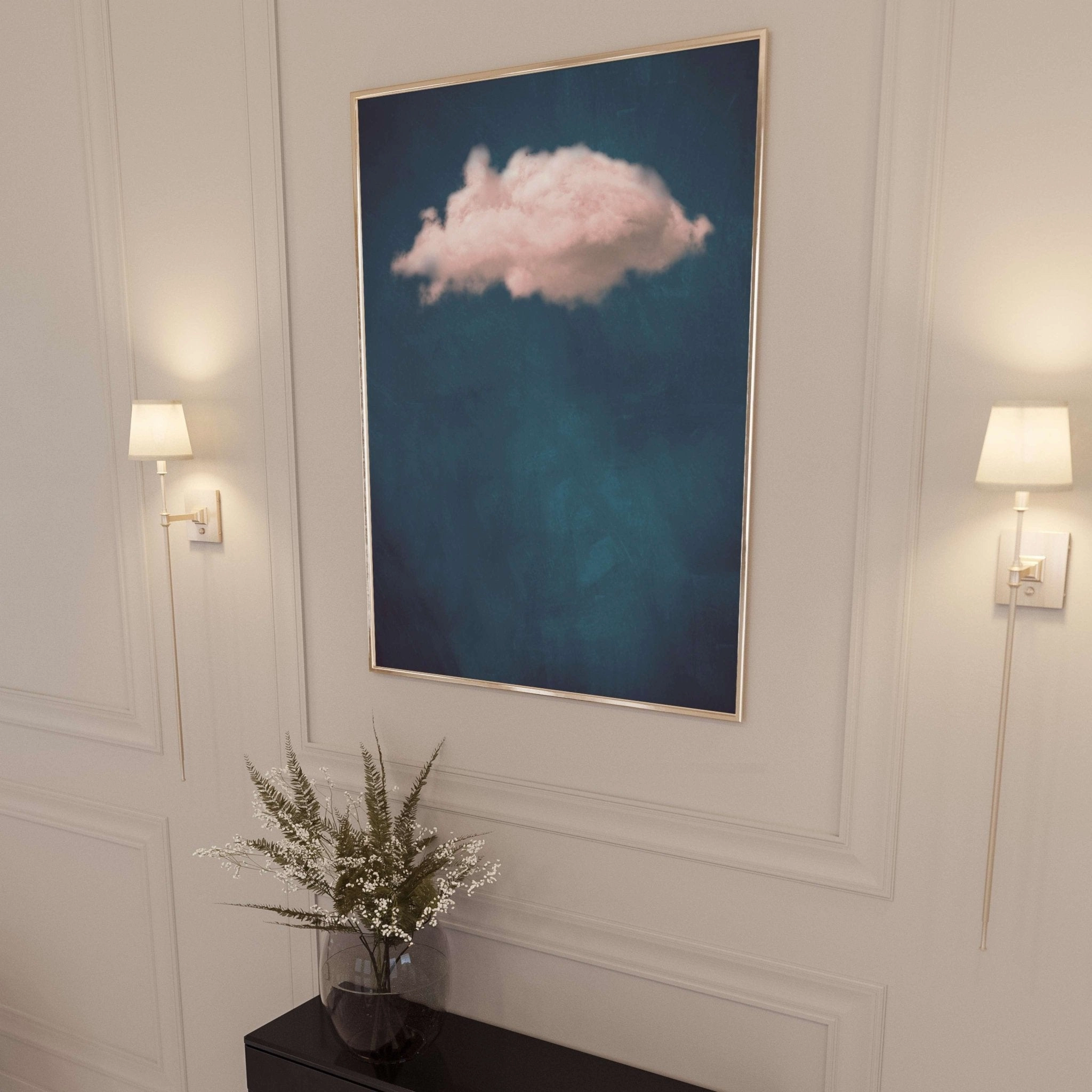 Nuage - Navy / Blush