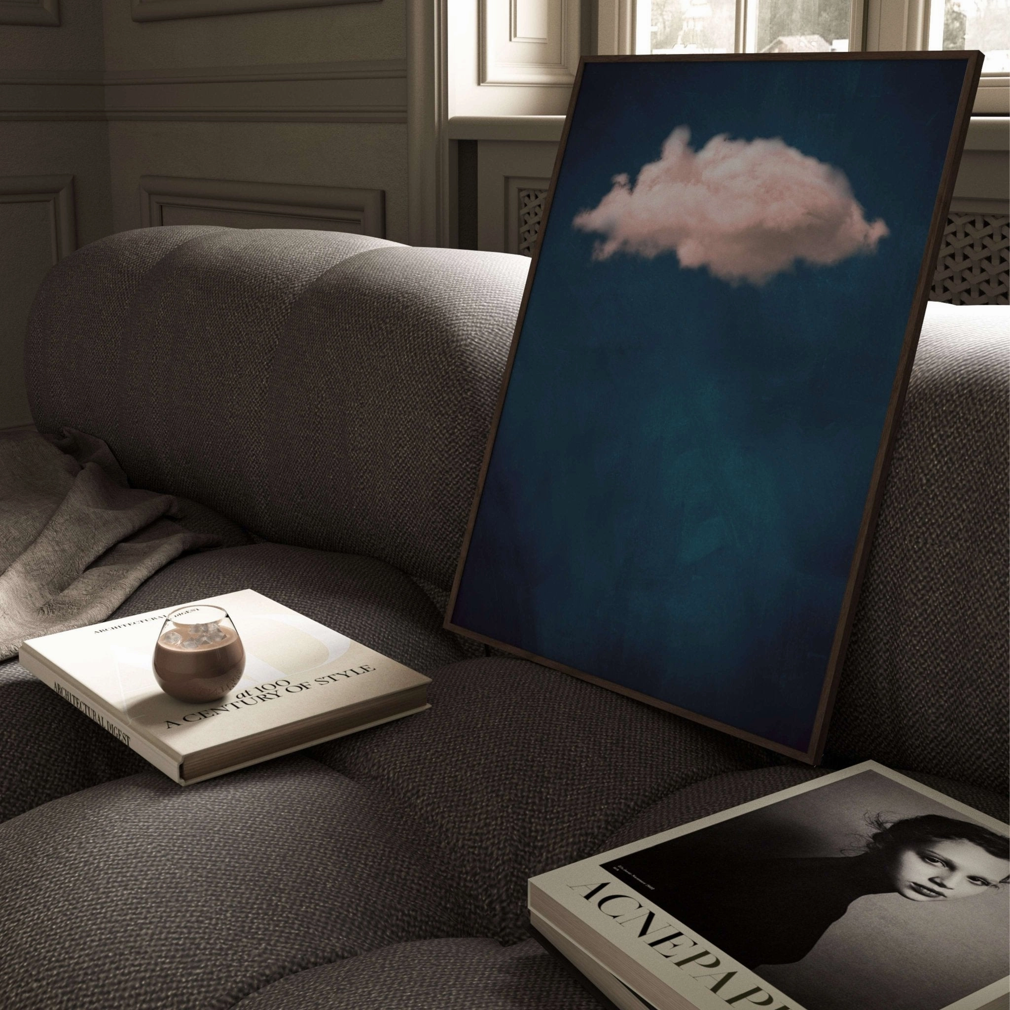 Nuage - Navy / Blush