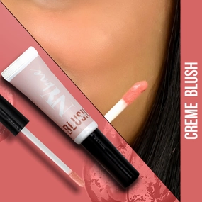 NY Bae Creme Blush - Chirpy Peach 04 (10 g) | Rich Colour | Lightweight | Super Blendable | Multipurpose | Travel Friendly | Vegan