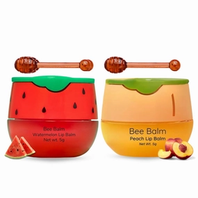 Original My Bee Balm Lip Balm - Propolis Hydrating Balm Honey Pot for Dry, Chapped & Cracked Lips - Enriched with Propolis, Honey & Vitamin E - Soften, Smooth & Reduce Lip Lines
