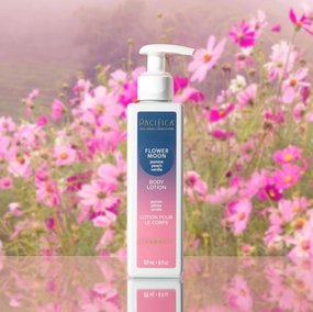 Pacifica Beauty | Flower Moon Body and Hand Lotion | Lightweight, Hydrating |Nourishing Shea Butter   Sunflower Oil | Non-Greasy | Moisturizer for Dry Skin | Vegan   Cruelty Free (Pack of 2)