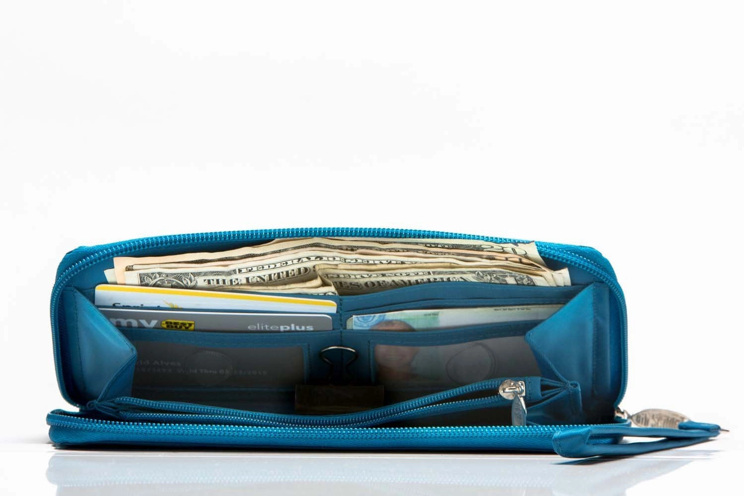 Panther Clutch Ocean Blue