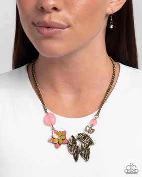 Paparazzi Necklace ~ Standing Shimmer