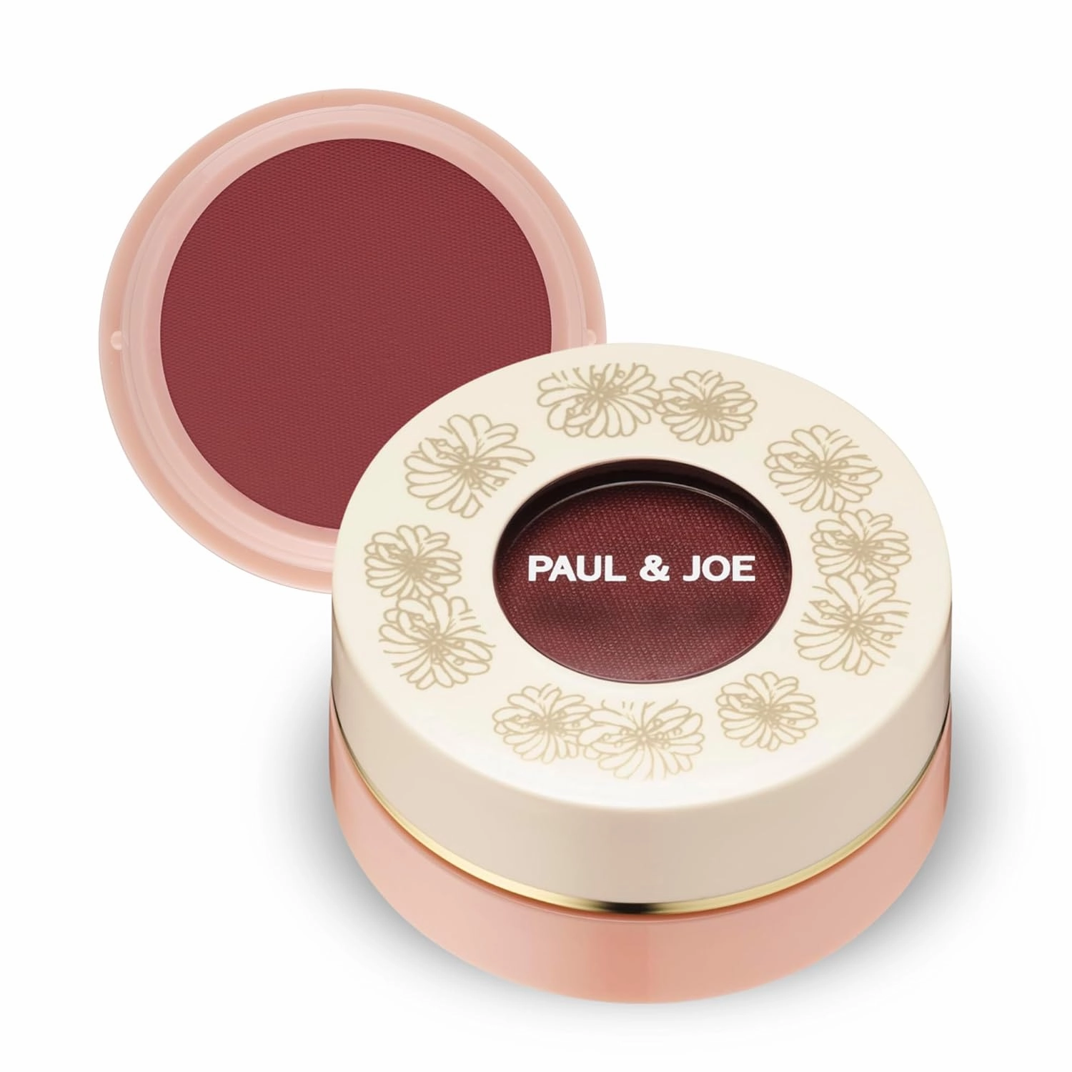 Paul & Joe Gel Blush, Bright and Buildable Blush Makeup, Water-Based Gel Makeup Blush with Hydrating Oils for Dewy, Radiant Finish, Subtle Coral Cheek Tint, 03 Poached Peach, 0.71 oz