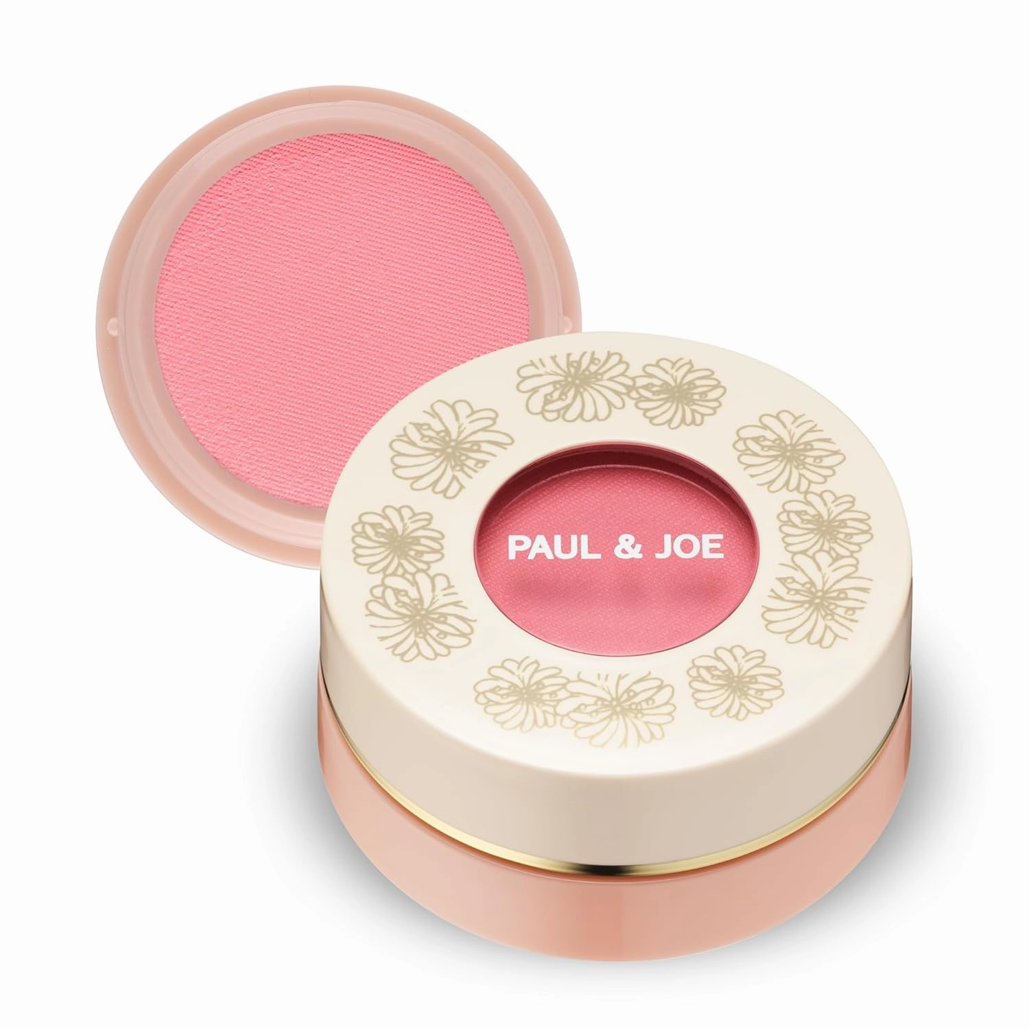 Paul & Joe Gel Blush, Bright and Buildable Blush Makeup, Water-Based Gel Makeup Blush with Hydrating Oils for Dewy, Radiant Finish, Subtle Coral Cheek Tint, 03 Poached Peach, 0.71 oz