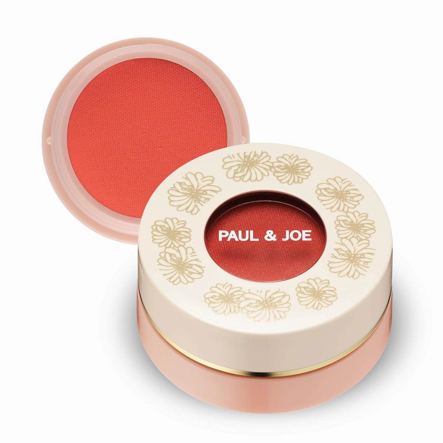 Paul & Joe Gel Blush, Bright and Buildable Blush Makeup, Water-Based Gel Makeup Blush with Hydrating Oils for Dewy, Radiant Finish, Subtle Coral Cheek Tint, 03 Poached Peach, 0.71 oz