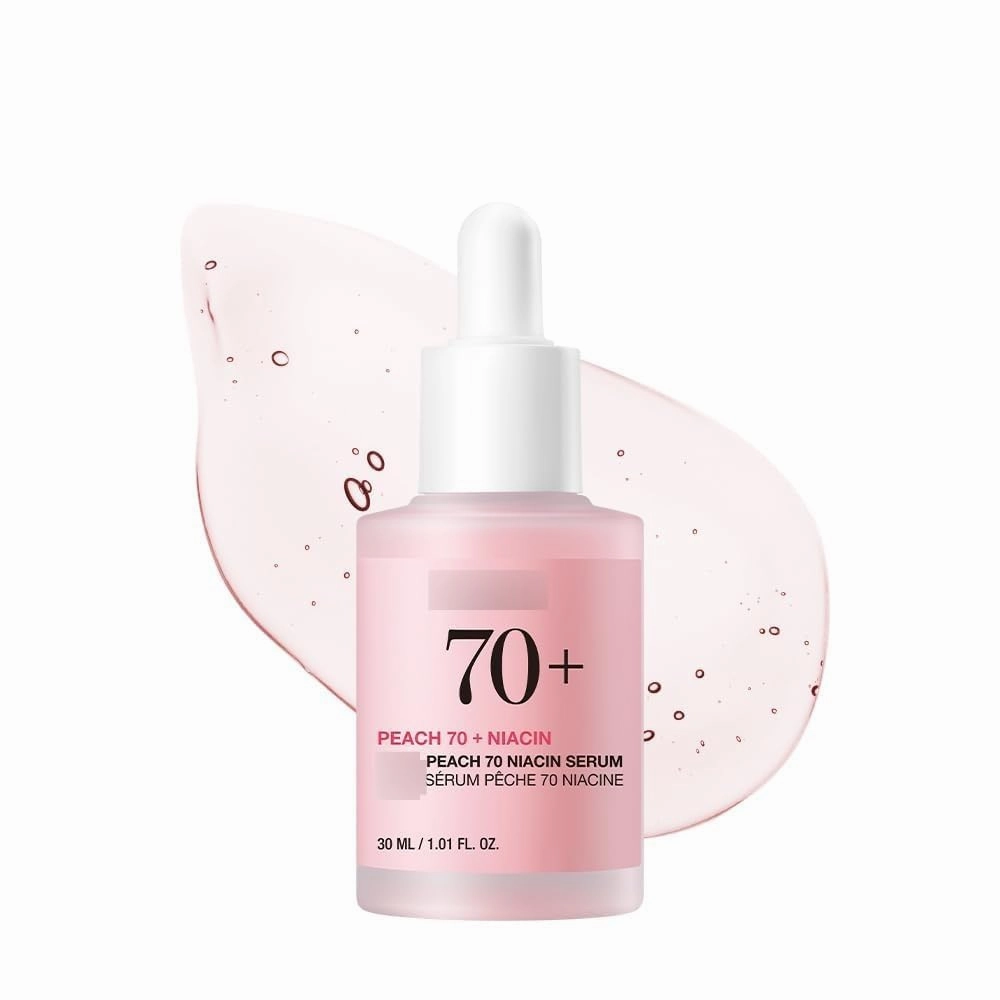 Pea.ch 70% Niacinamide Serum 30ml / brightening hydrating face serum hyperpigmentation treatment reducing melanine daily clean beauty (1.01 fl. oz.)