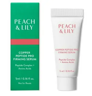 Peach & Lily Copper Peptide Pro Firming Serum, 0.16 oz, Mini