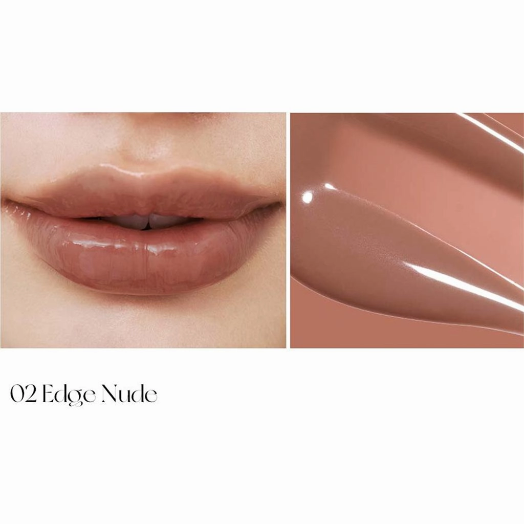 Peripera - Ink Glasting Lip Gloss #02 Edge Nude
