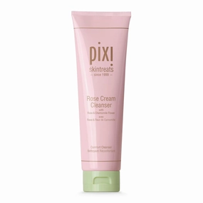 Pixi Beauty Rose Cream Cleanser 135ml |Mineral Rich Soothing and Gentle Cleanser | Rose Flower Oil Moisturizes | Suitable For Sensitive Skin | 4.57 Fl Oz