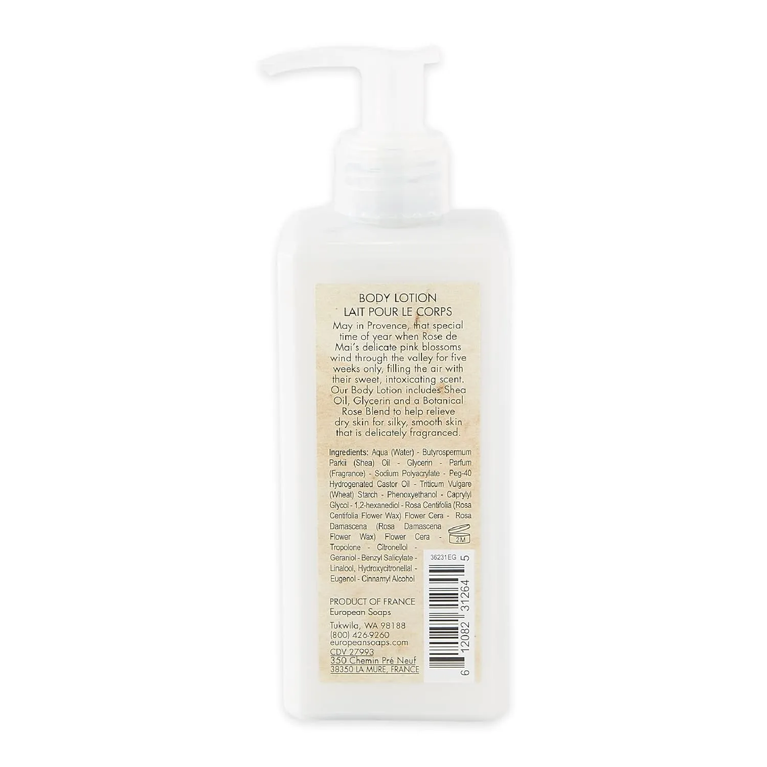 Pre de Provence Rose De Mai Collection Nourishing & Hydrating, Body Lotion, 300 ML