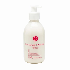 Provence Sante Body Lotion - Ultra Hydrating Moisturizer - Anti-Aging Cream for Dry Skin - Nourishing Wild Rose Scent - Made in France - 10.2 Oz