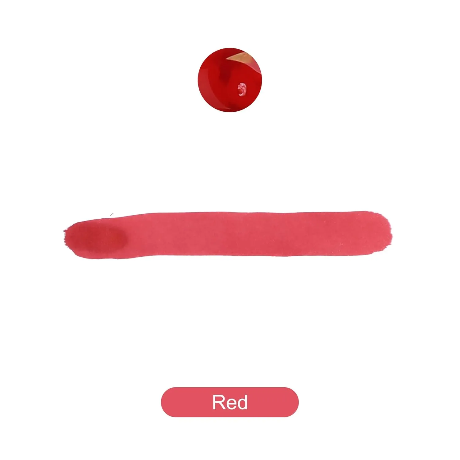 QUELLE Permanent Makeup Ink Lips Pigment Water Based 0.5oz/15ml Vegan Lip Ink Microblading Pigment for Lip Blush Permanent Makeup Lip Color (Red)