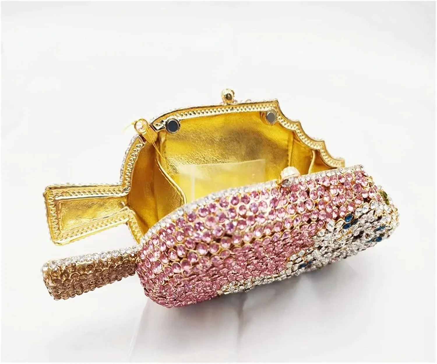 Rhinestone Purse Handbags Women Popsicle Flavor Evening Bags And Clutchese Wedding Party Purses