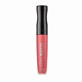 Rimmel Stay Matte Liquid Lip Colour 600 Coral Sass - Pink Lipstick