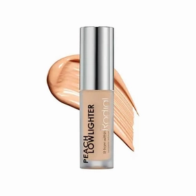 Rodial Peach Lowlighter Deluxe Mini 1.6 ml Liquid Colour Concealer Face Concealer with Silky Non-Shimmer Finish Warming Complexion-Enhancer and Hydrating Formula