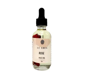 Rose Oil w Argan Oil, Rosehip Oil, Hypoallergenic Face Oil, Herb Infused Rose Oil, Daily Moisturizer, All Natural for Dry Sensitive Skin Body Massage Cuticle Hair