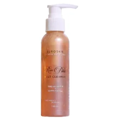 Rose Petals Melt Cleanser 120ml |2-in-1 Face Wash & Makeup Remover | Rose Water, Vitamin E for Nourished, | Brightens & Glow | Suitable for All Skin Types – Men & Women