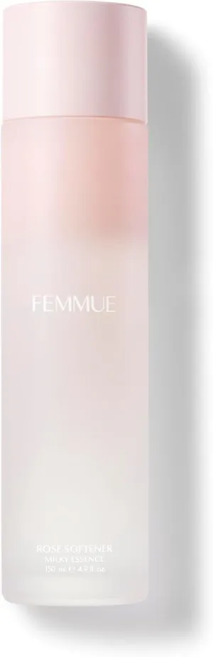 Rose Softener Milky Essence | Hydrating Face Toner | with Hyaluronic Acid & Rose Oil to Help Soften, Plump, and Nourish Skin | Korean Beauty Skincare