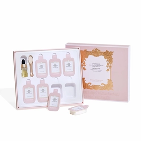 Rose Hydrating Soothing Facial Spa Masks, for Dry Skin, 7Packs, Repairing Calming Moisturizing Facials, for All Skin Types