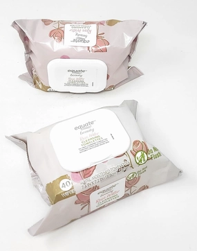 Rose Water Cleansing Towelettes, 40 Count (Pack of 2)