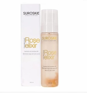 Rose Water Face Mist 100ml | Pure Rose Water | Face Toner for Glowing, Refresh & Hydrating Skin | Minimize Large & Open Pores | Gulab Jal for Women & Men