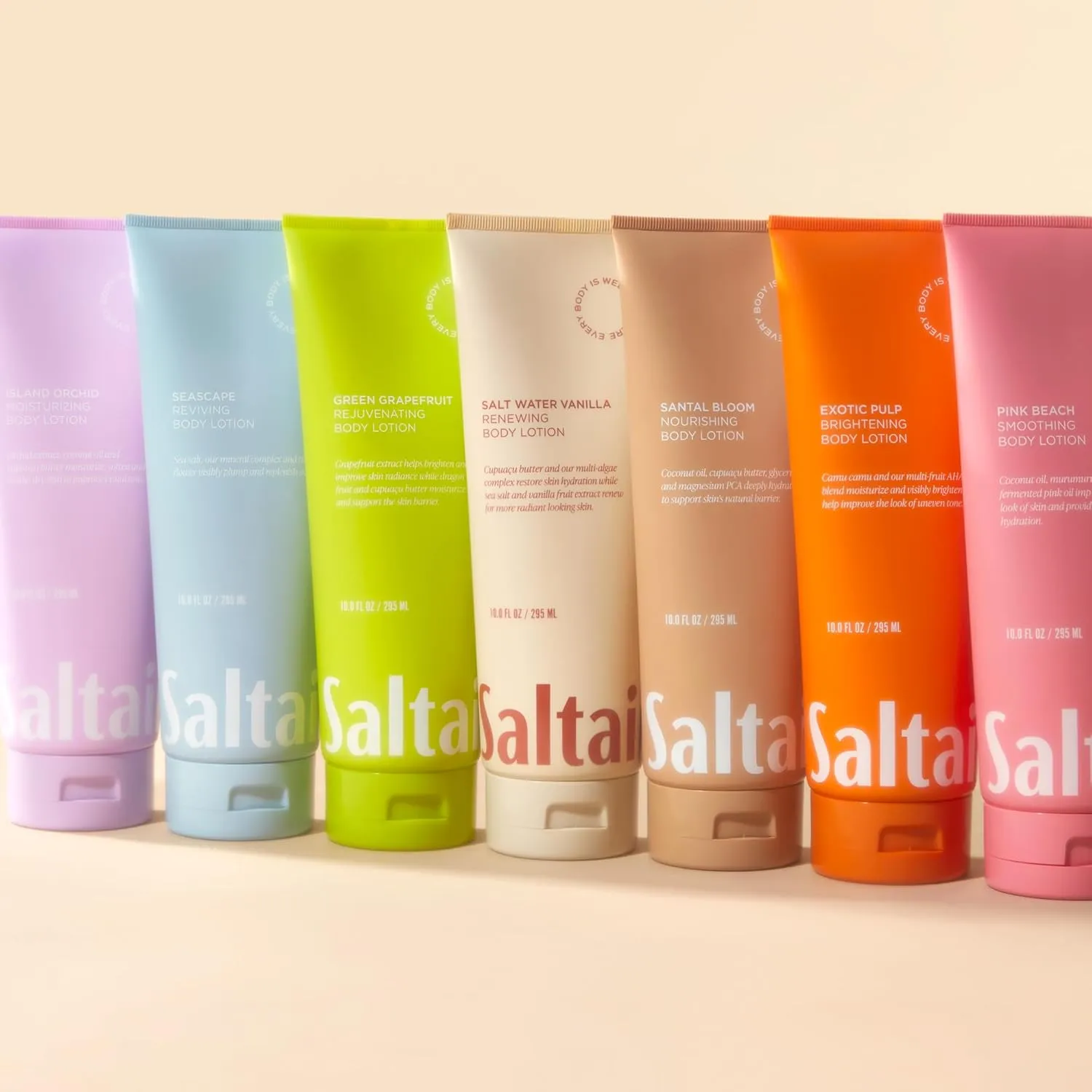 Saltair Body Lotion - 2 Pack Moisturizing Lotion For Dry Skin. Santal Bloom Scented Hydrating Body Cream with Nourishing Moisturizer Formula. Skin Care for Women and Men. 2x 10oz Tubes