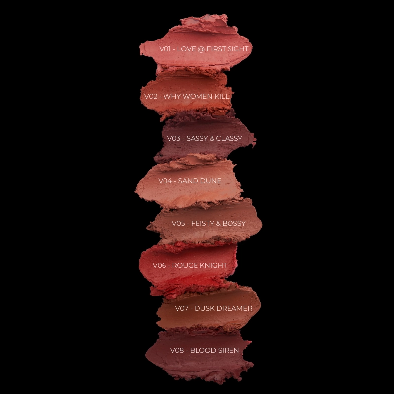 Satin Matte Lipstick - V02 Why Women Kill