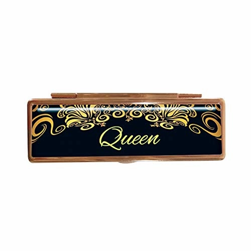 Shades of Color Lipstick Mirror Case, Walk By Faith