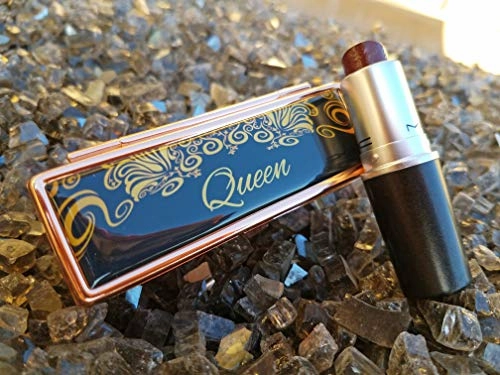 Shades of Color Lipstick Mirror Case, Walk By Faith