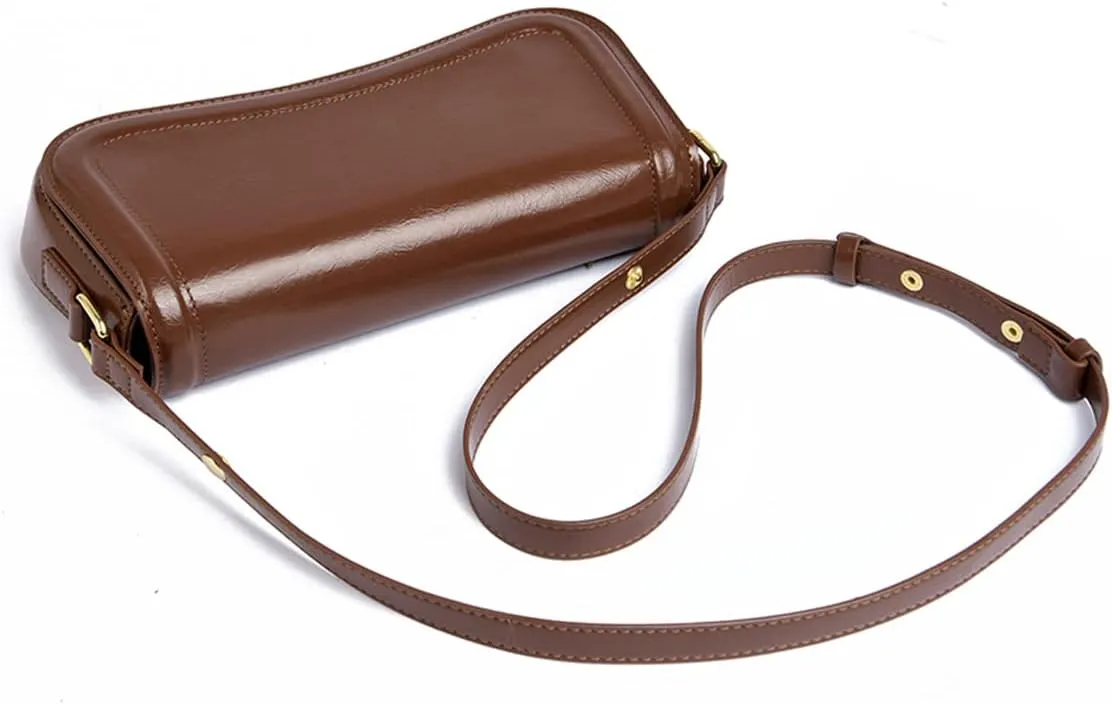 Shoulder Bag Retro Classic Purse Clutch Shoulder Tote HandBag with Zipper Closure for Women