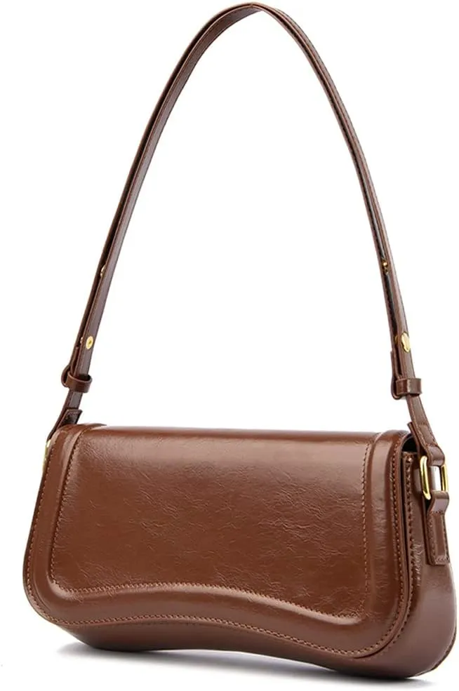 Shoulder Bag Retro Classic Purse Clutch Shoulder Tote HandBag with Zipper Closure for Women