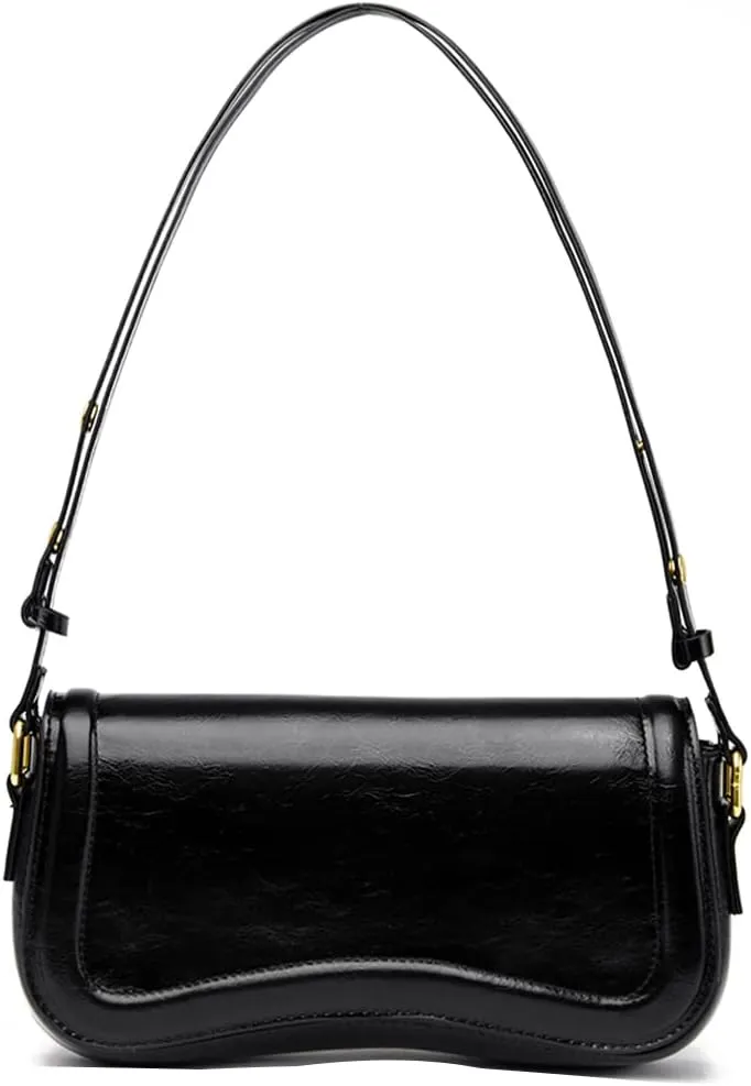 Shoulder Bag Retro Classic Purse Clutch Shoulder Tote HandBag with Zipper Closure for Women