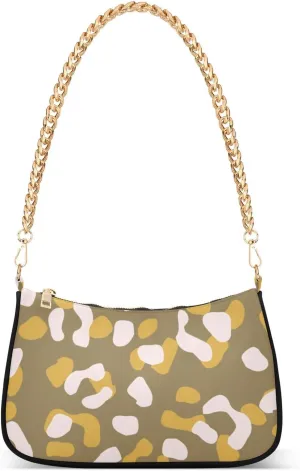 Shoulder Bags for Women Small Clutch Purse with Zipper Closure can Hold a Cell Phone, Lipstick Multicolor 1