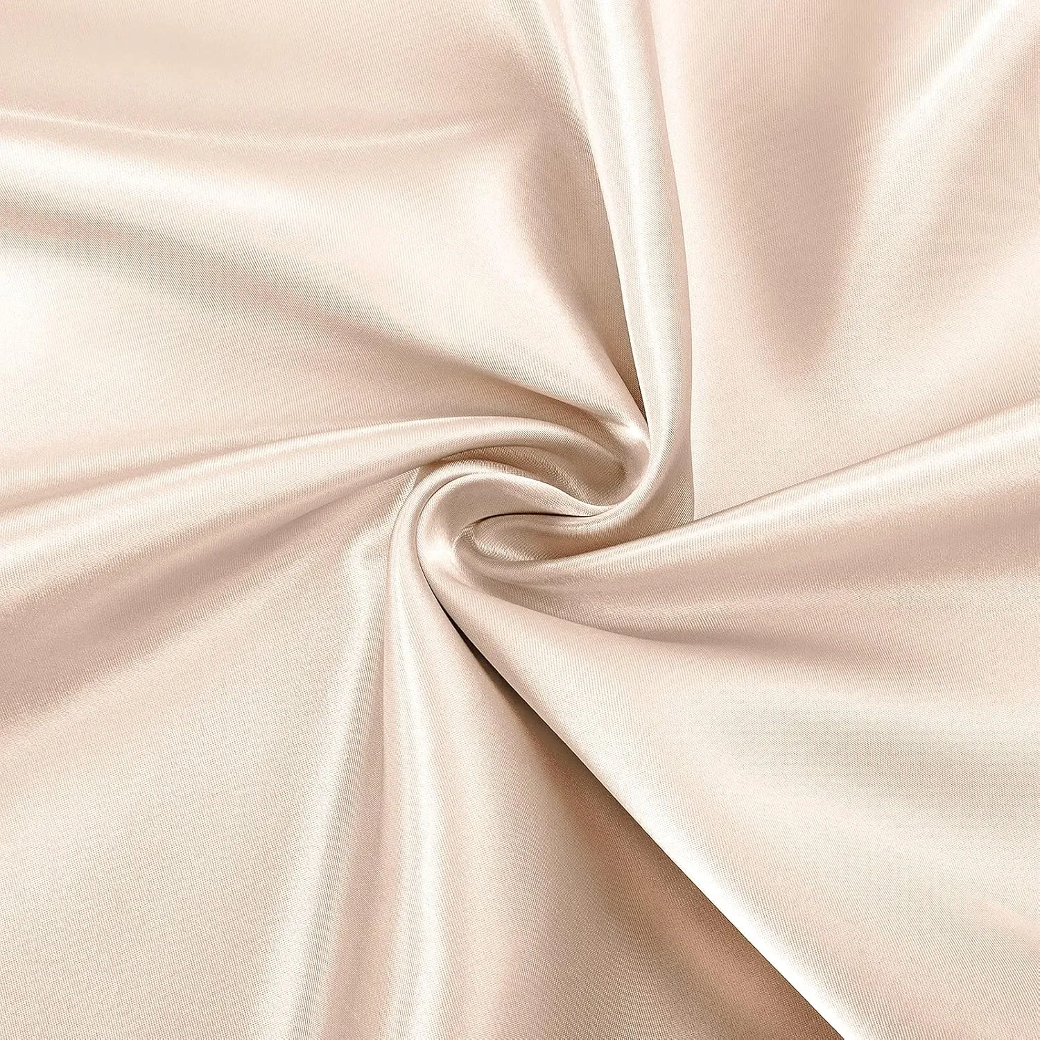 SiinvdaBZX 4Pcs Satin Sheet Set Queen Size Ultra Silky Soft Blush Satin Queen Bed Sheets with Deep Pocket, 1 Fitted Sheet, 1 Flat Sheet, 2 Envelope Closure Pillowcases