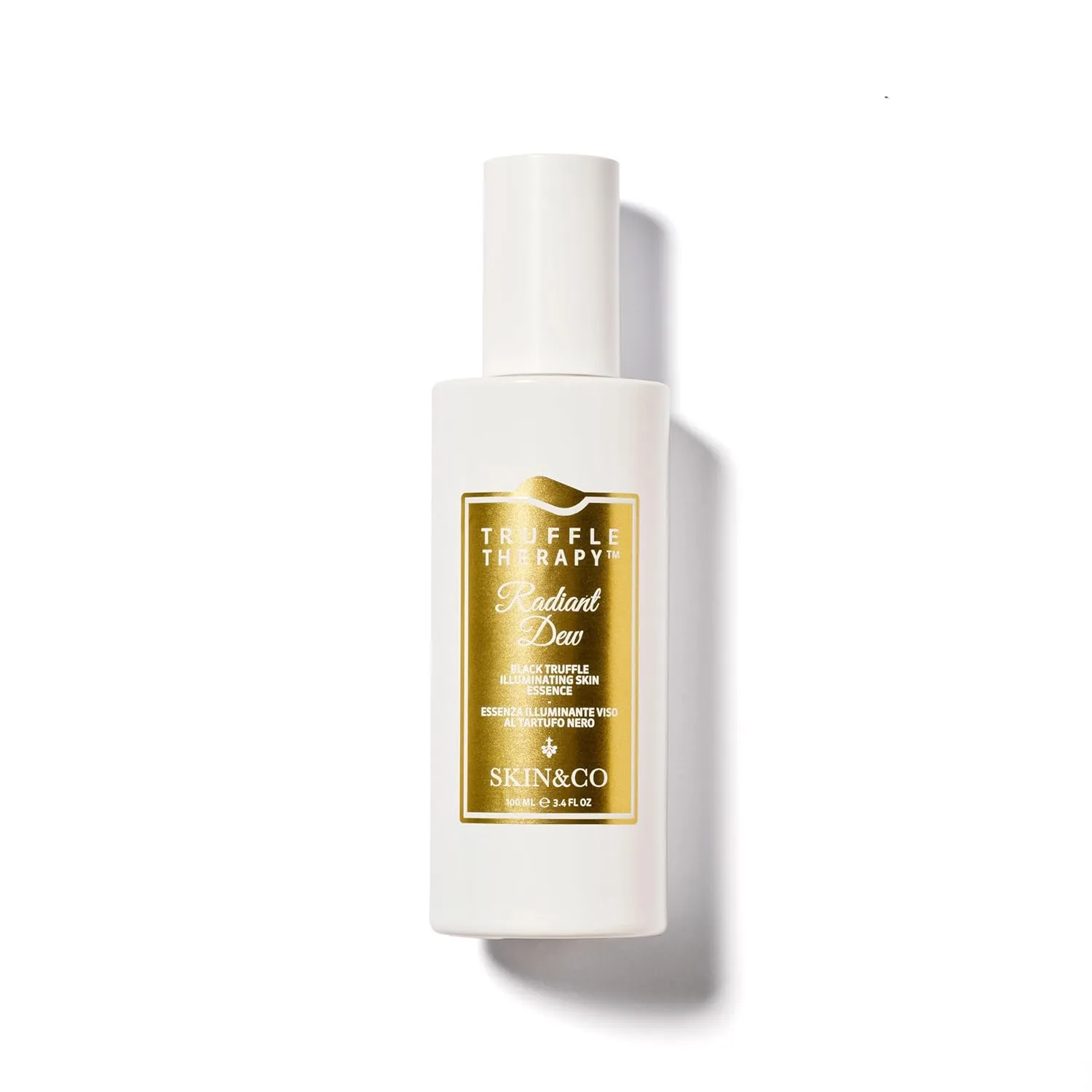 SKIN&CO Truffle Therapy Radiant Dew Mist – 3.38 FL OZ – Hydrating, soothing, antioxidant face mist & setting spray with Black Winter Truffle, Rosemary, Ginger & Damascena Rose, Made in Italy