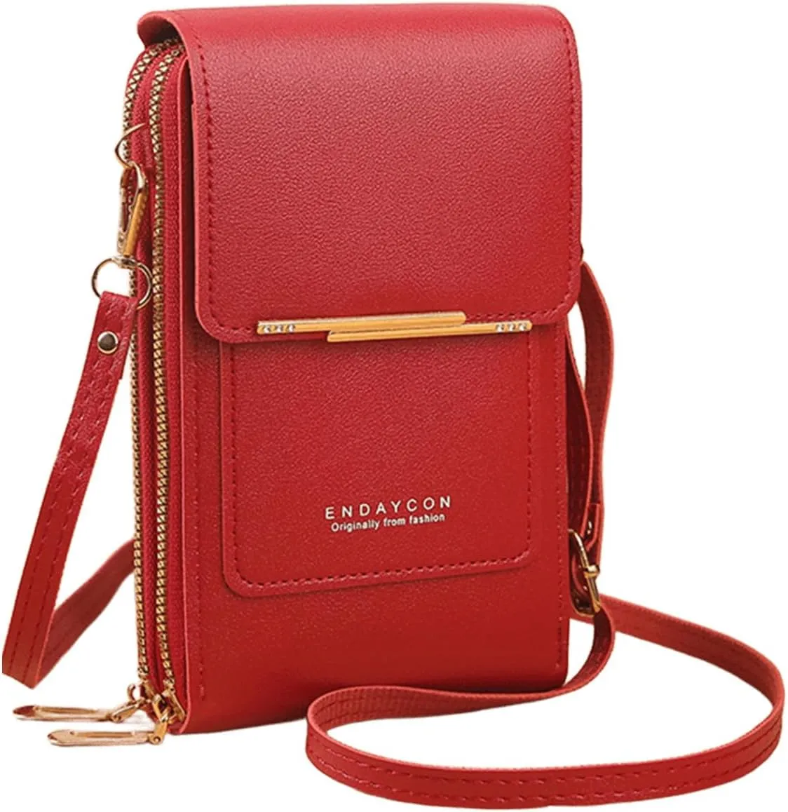 Small Crossbody Cell Phone Bag for Women, Mini Shoulder Purse with Credit Card Slots