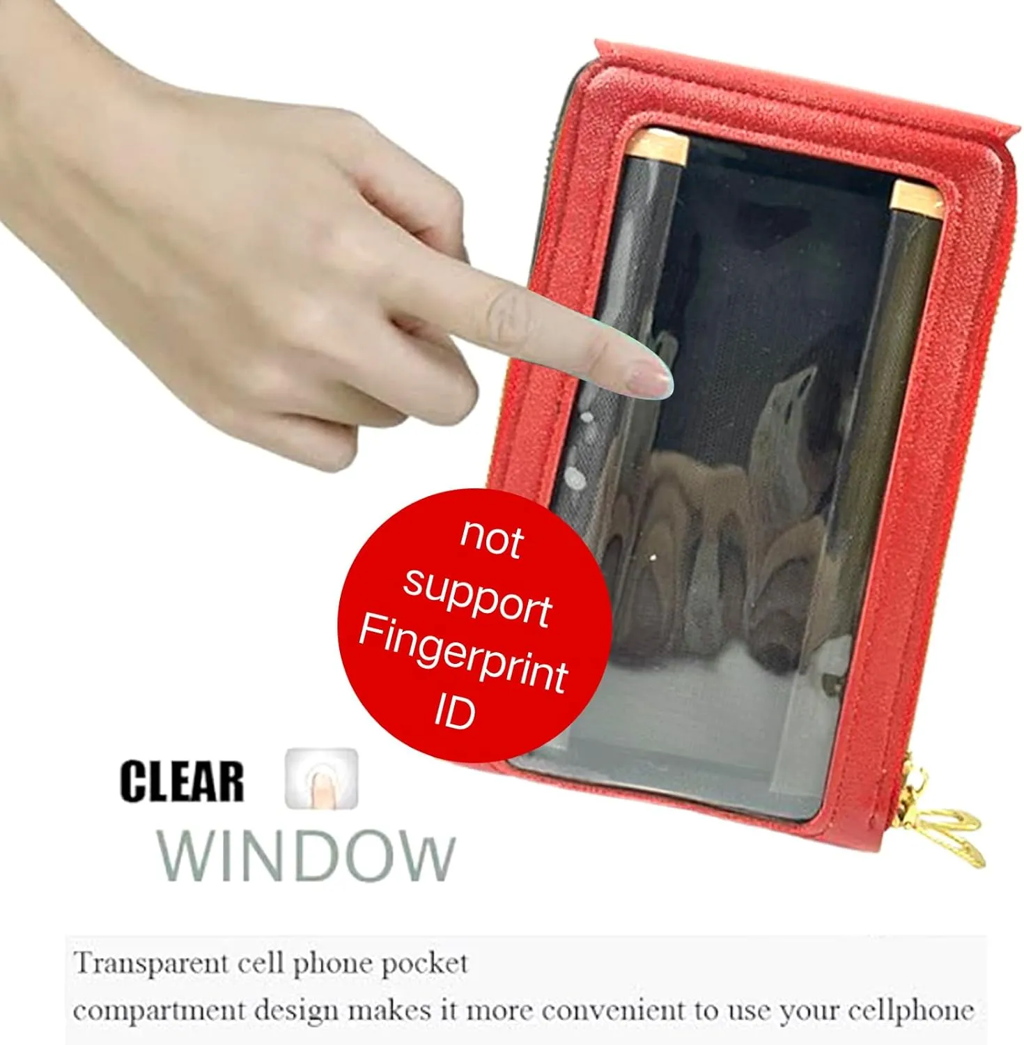 Small Crossbody Cell Phone Bag for Women, Mini Shoulder Purse with Credit Card Slots