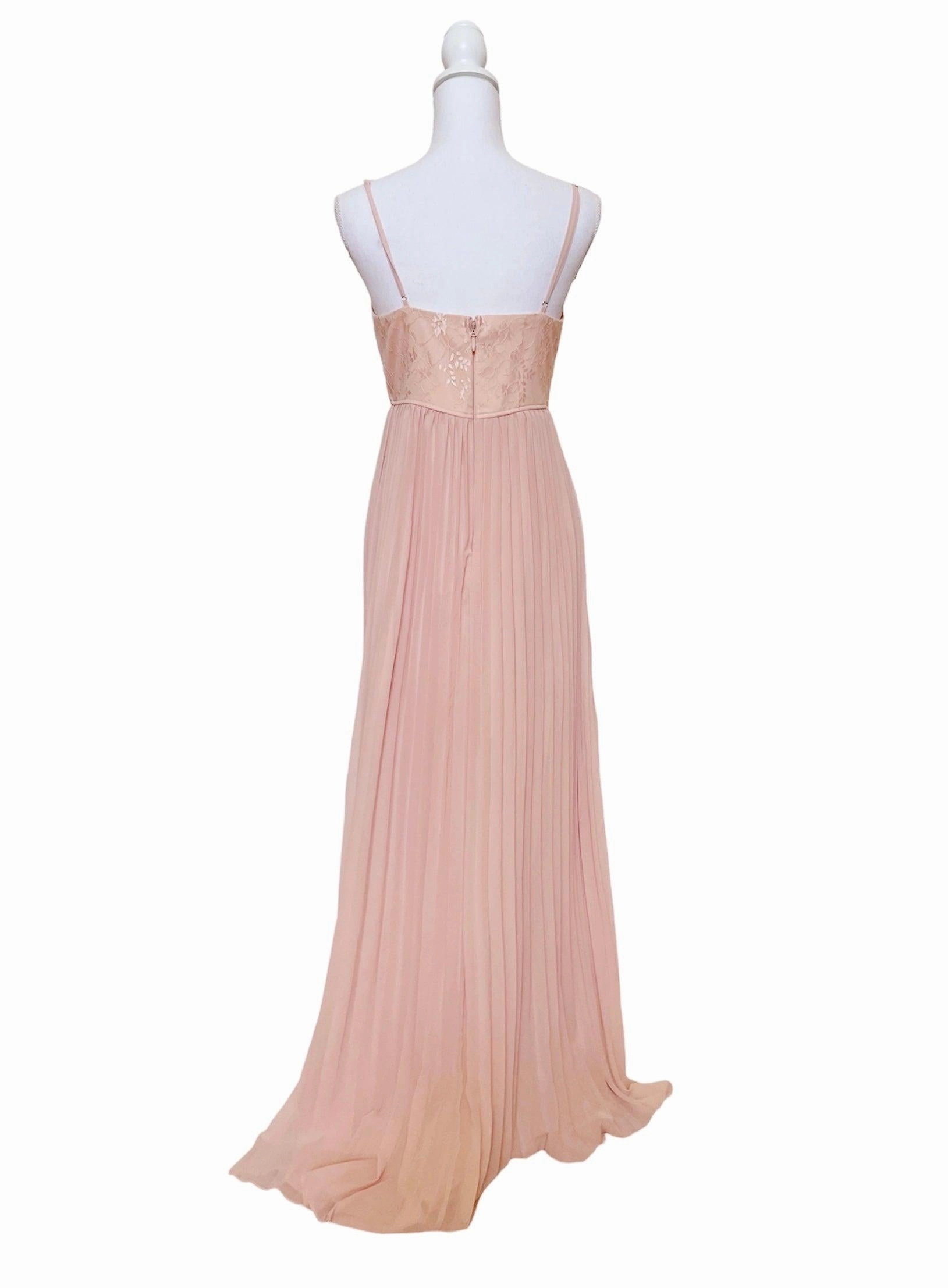 Smitten with You Lace Pleated Maxi